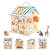 Wooden Activity Cube 8-in-1 Montessori Toys for 6 Months Old 1 2 3 Toddlers view 1