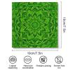 Building Block Puzzle Ornament, Hippie Mandala Cool Printed Plastic Desktop Decor 7.57.5 Inch, Lightweight Tabletop Ornament for Home Office Living Room Bedroom view 2