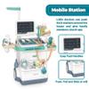 Kids Doctor Cart Kit,Doctor's Uniform,Thermometer & Storage Space,Ages 3-5 view 2