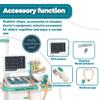 Kids Doctor Cart Kit,Doctor's Uniform,Thermometer & Storage Space,Ages 3-5 view 3