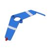 ToysCentral Basics Horizontal Tail Vertical Tail Fuselage Decor Spare Parts for 206 RC Helicopter (Blue) view 2