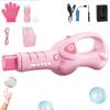 Magic Fog Bubble Wand, Magic Bubble Wand, Bubbles Liquid Refill & Atomizer, Magics Elastic Bubbles Fog Wands, Smoke Bubbless for Outdoor Party & Interactive Play (Pink-C) view 1