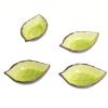 lstyty Montessori Leaf-Shaped Ceramic Dishes, Ice Crack Glaze Leaf Bowls, Small Serving Dishes Practical Life Activities (4PCS) view 1