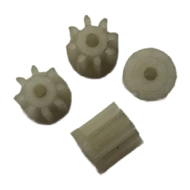 4 Pieces Gears,8 Teeth Small Motor Gear,Spare Parts,Hobbies 8 Teeths Spare