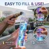 2026 New Glowing Rainbow LED Water Blaster,Summer Fun that Pops Like Magic,Fireworks Squirt Gun for Kids Adults,Light Up Outdoor Pool Beach PartyLighted Poolside Toys,Cool Spray Soaker,Birthday Gift view 3