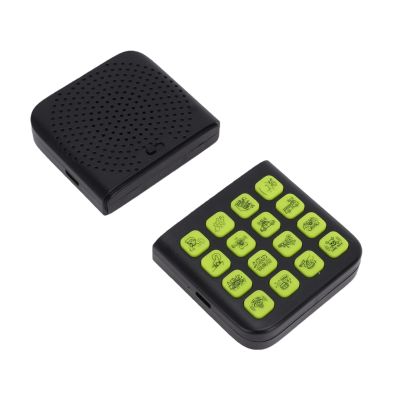 Sound Effect Machine, 16 Unique Variations Rechargeable Compact for Party Alarms (Black)