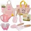 UIDMEN Personalized Kids Gardening Set, Custom Gardening Tools Kit for Kids and Toddler, Gardening Gifts for Kids, Outdoor Hand Tools, Birthday Gifts for Little Gardener, Christmas, Children's Day view 1