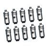 10pcs Metal Adjustable Pushrod Connectors Linkage Stopper for Remote Aircraft Boats Helicopter Model 2mm Thread Diameter Connectors view 1
