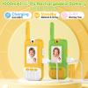 Video Walkie Talkies for Kids 2 Pack, Rechargeable 1000mAh, Rotatable HD Camera, Long Range Outdoor Toys for Camping, Hiking, Travel, Christmas Birthday Gifts for Girls Boys 3-12 Year Olds view 3