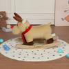 Tidyard Kids Ride-On Rocking Horse Toy, Lullaby Sound Feature with Hand Puppets, Soft Plush Fabric Seat and Safety Belt for Toddlers 1-3 Years view 2