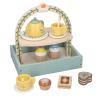 Hamwesh Tea Party Set, Simulation Dessert Rack Kids Kitchen Playset, Princess Toy with Pot Cup Spoon for Little Girls Toddlers Birthday Gifts view 3