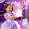 Bubble Fog Wand, Fog Bubble Machine for Kids, Fogs Bubbles Machine with Lights & Sound, Parent-Child Interaction for Parties, Beaches, Summe (Dinosaur) view 4