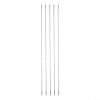 5-Pack M2 Stainless Steel Tie Rod Linkage Push Rod Set For RC Airplane Helicopter Boat Car DIY, 1.7mm Diameter With 10mm Thread Length (Multiple Sizes Optional)(250mm) view 2