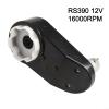 Electric Motor, for Ride On Car, RS390 RS550 High Torque DC Transmission with Metal Gears, 12V Low Noise Replacement Parts, for Children Toys Black(RS550 12V 18000RPM) view 2