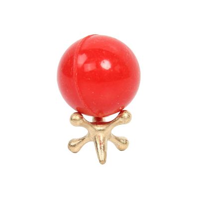 Omquot Metal Jumping Ball Toys Set Classic Toy for Kids Skill Alloy Material 11 Pieces (As Shown)