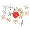 Omquot Metal Jumping Ball Toys Set Classic Toy for Kids Skill Alloy Material 11 Pieces (As Shown) view 4