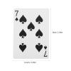 WESIEVYA 4 Sets Sublimation Blank Playing Cards - White Blank Board Game Pieces - Printable Poker Themed Supplies for Replacement Board Gaming view 2