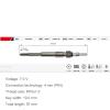 Automotive Glow Plugs For Vw For Touareg 2007 2008 2009 2010 Heater Glow Plugs Set Replacement Parts Engine Starting Tool 10Pcs N10591601 view 2