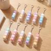 Teyva Daily 10 Pcs Colorful Keyboard Fidget Clicker Keychain, 4-in-1 view 3
