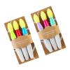 6 Pcs Sidewalk Chalk Paint Brush Chalk Set Craft Tools Children's Scrapbooking Brushes for Kids Art Painting Kids Painting Set view 1