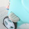 Gecheer Rocking Horse for Toddlers 1-3 Years 4-in-1 Ride-On Toy with Push Handle, Adjustable Backrest, Balance Board & Sound Button Blue Unicorn Design view 3