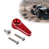 2Pack Metal 15T Servo Arm for 1/24 Scale Car Steering Enhancements Black Servo Arm view 3