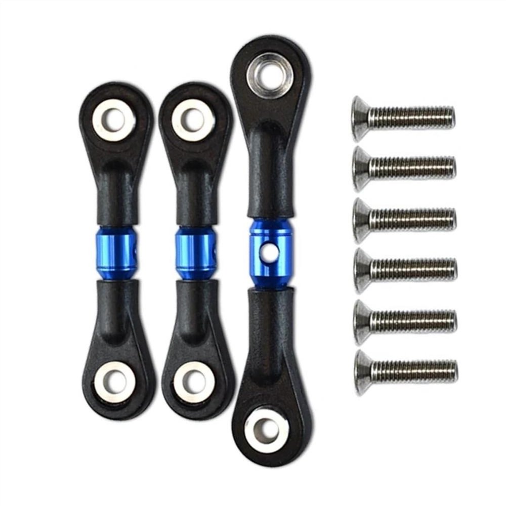 Rc Replacement Parts for Tamiya for TT-02 TT-02T 1/10 Steering Link Rod Servo Rod RC Car Upgrade Parts Accessories Decoration Modification