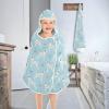 Sletend Cute Dalmatian Dog Hooded Beach Towel for Kids,Soft Absorbent Hooded Towels for Boys Girls, Wearable Bath Towel for Toddlers, Perfect for Pool Swim Travel 23" x 50" view 4