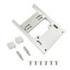 RC Cars Models Compatible with WPL B1 B14 B16 B24 C24 C14 RC Cars Upgrades Parts Modification Spare Steering Servo Fixed Mount Bracket(Silver) view 1