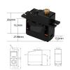 Rc Replacement Parts for Slash for E-Revo 144001 C24 D12 for MN86 MN99S 1:18 1:16 Rc Car Parts RC Airplane Robot Metal Gear for Mini Servo 4.2KG 17g Servo Accessories view 3