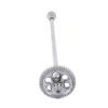 RC Cars Models Compatible with MJX for Hyper for Go 16207 16208 16209 H16 H16H H16E H16P 1/16 RC Car Parts Metal Center Drive Shaft Gear Assembly Parts view 4