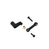 RC Cars Models Compatible with WLtoys for LOSI MicroB 244016 1/24 Remote Control Car Upgrade Parts Metal Steering Arm Steering Rod(Black) view 1