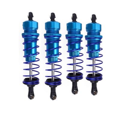 Rc Dampers Spare Parts for Zd for Racing for Hsp for Redcat Hongnor Lrp for Hpi for Hobao 1/10 92mm 105mm Front Rear Shock Absorbers Rc Off-Road Vehicle(Blue)