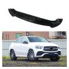 Compatible for Benz GLE Class C167 350 450 GLE53 Coupe AMG Sport SUV 2020-2022 FRP Car Front Bumper Lip Spoiler Carbon Fiber(FRP Unpainted) view 2