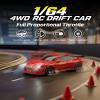 ARRIS 1/64 Micro Desktop RC Drift Car 4WD with 2-Speed Modes RTR view 2