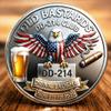 DD-214 Veterans Freedom Club, Old Bastards DD-214 Club Challenge Coin, Unique Veteran Keepsake, Legacy Veteran Lifetime Member Commemorative Coin, Gift for Retired Soldiers (10 PCS) view 3