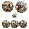 DD-214 Veterans Freedom Club, Old Bastards DD-214 Club Challenge Coin, Unique Veteran Keepsake, Legacy Veteran Lifetime Member Commemorative Coin, Gift for Retired Soldiers (3 PCS) view 1