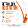 Soap Bubble Pipe, 3D Printed Retro Bubble Wand with 5 Bubble Solution Sachets, Reusable Novelty Bubble Maker for Backyard Parties, Patio, Picnic, Outdoor Fun, Stress Relief Gift for Adults (Black) view 4