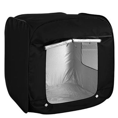 CAKEEYUM 35x35x37 Inch Kids Blackout Sensory Tent for Indoor Play with 90% Light Blocking Private Play Space for Reading & Relaxation - Style 2