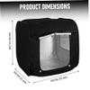 CAKEEYUM 35x35x37 Inch Kids Blackout Sensory Tent for Indoor Play with 90% Light Blocking Private Play Space for Reading & Relaxation - Style 2 view 2