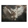 Angel Puppy Jigsaw Puzzle for Adults Challenging Adult 300 Pieces Wooden Puzzle Relaxing Leisure Activity Creative Home Wall Decor Gift Family Game view 1