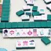 4 Layer Mahjong Tiles, 2026 NEW 160 Acrylic American 4 Layer Mahjong Tile Set with Clear Engraving with Exquisite Carrying Bag for Home, Travel & Game Nights (Dark Green) view 2