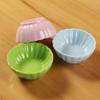 lstyty Montessori Melamine Bowls, Unbreakable Kids Bowls Colorful Round Ribbed Bowls Practical Life & Sensory Activities (3PCS) view 4