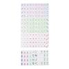 4 Layer Mahjong Tiles, 2026 NEW 160 Acrylic American 4 Layer Mahjong Tile Set with Clear Engraving with Exquisite Carrying Bag for Home, Travel & Game Nights (Light Purple) view 2