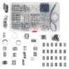 MEYZJRC 180 Pieces Dreadlocks Beads Filigree Tube Dread Locks Rings Pins Decoration Hair view 1