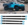 1/10 CNC Zinc Alloy Rear Axle Rod Seat Kit for TF2 RC Rock Crawler, Durable Replacement Rear Axle Rod Base with High Hardness and Corrosion Resistance for Off - Road RC view 2