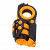 Bewinner 3 in 1 Magnetic Fidget Slider | Mechanical Ratchet Push Pull Pocket Toy for Commuting Office Stress Relief, 3D Printed PLA with Lanyard, Black Red (Black Yellow) view 2