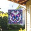 AOSERI Acrylic Puzzle Suncatcher, Butterfly Sun Catcher Puzzles for Adults view 2
