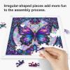 AOSERI Acrylic Puzzle Suncatcher, Butterfly Sun Catcher Puzzles for Adults view 3