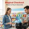 Credit Card Magic Wand, 3D Printed Tap to Pay Wand, Magic Fairy Wand Credit Card Holder for Contactless Payment, Debit Card Wand Perfect for Raves, Parties & Pranks (3pcs) view 3